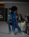 Flared Sequin Jumpsuit